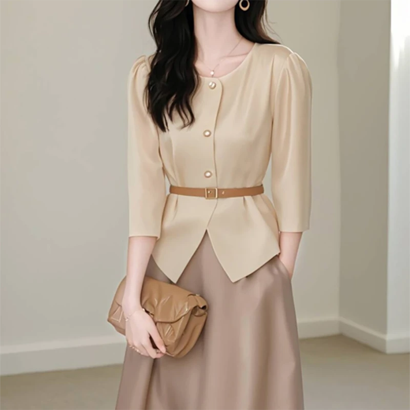 保罗太太小洋装衬衫搭半身裙两件套套装（分开购买）