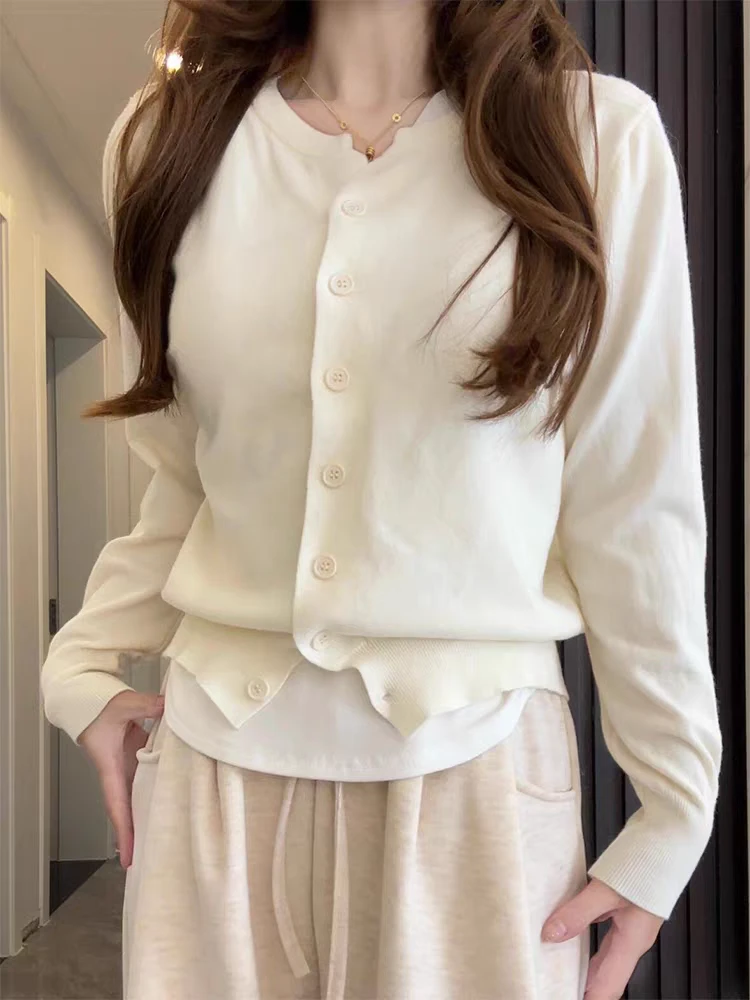 冬季薄款毛针织衫百搭休闲风针织衫内搭春秋针织外搭上衣