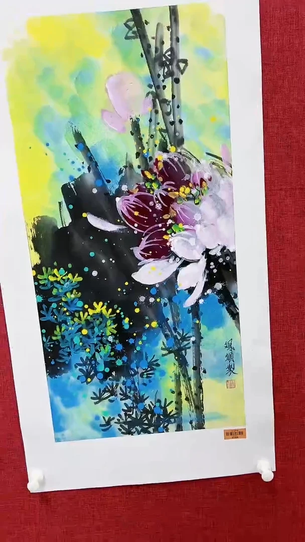 【闪购商品】绘画杨风顺绘画2平尺花鸟