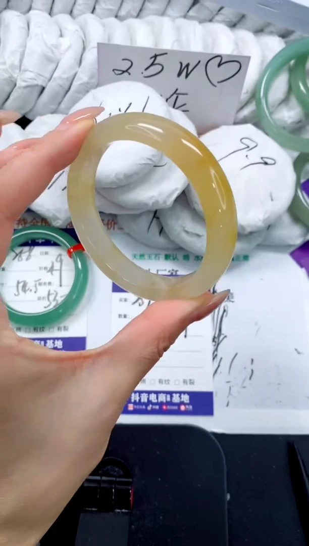 未镶嵌手镯石英质玉259-60.2