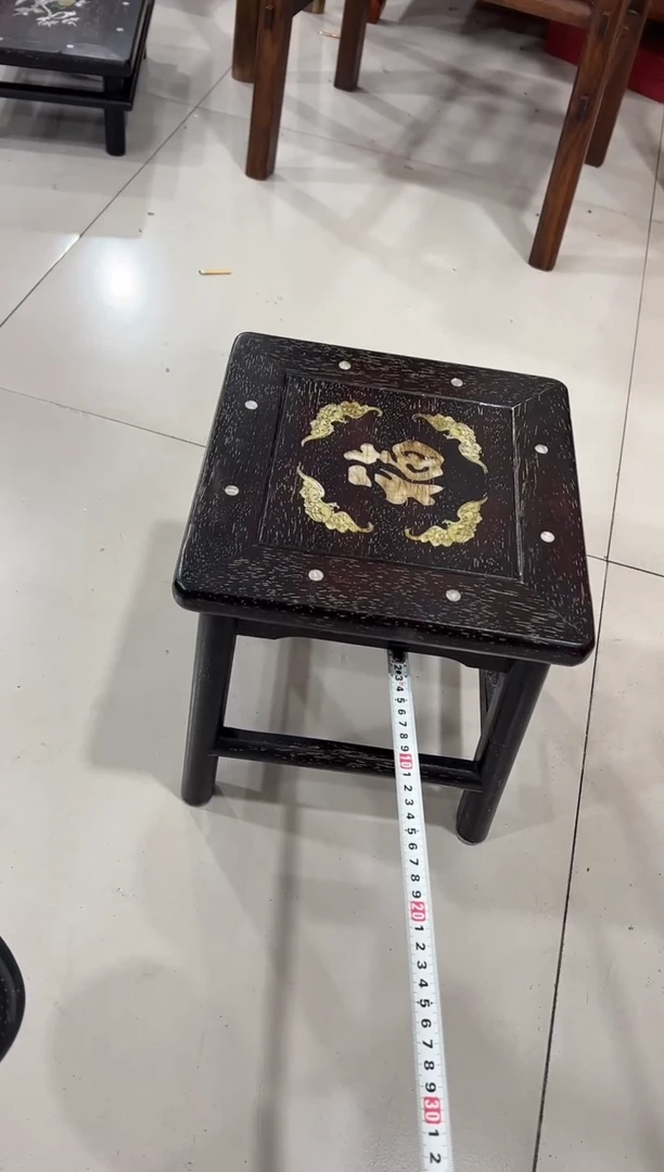 木用****0紫檀福字小凳
