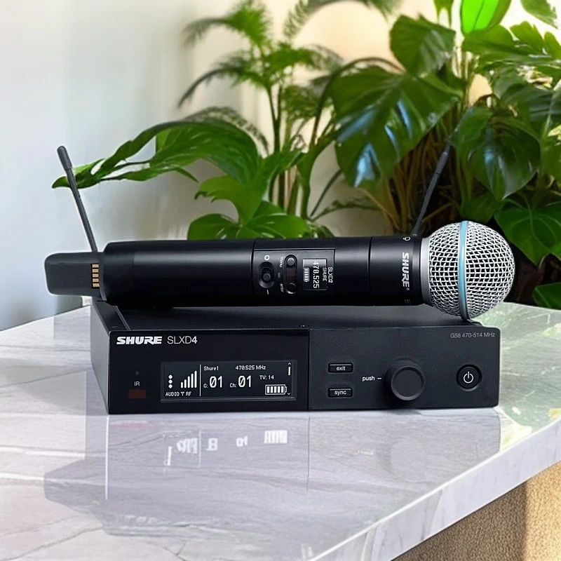 舒尔slxd24数字Shure/舒尔SLXD24/B58A直播K歌会议无线数字话筒