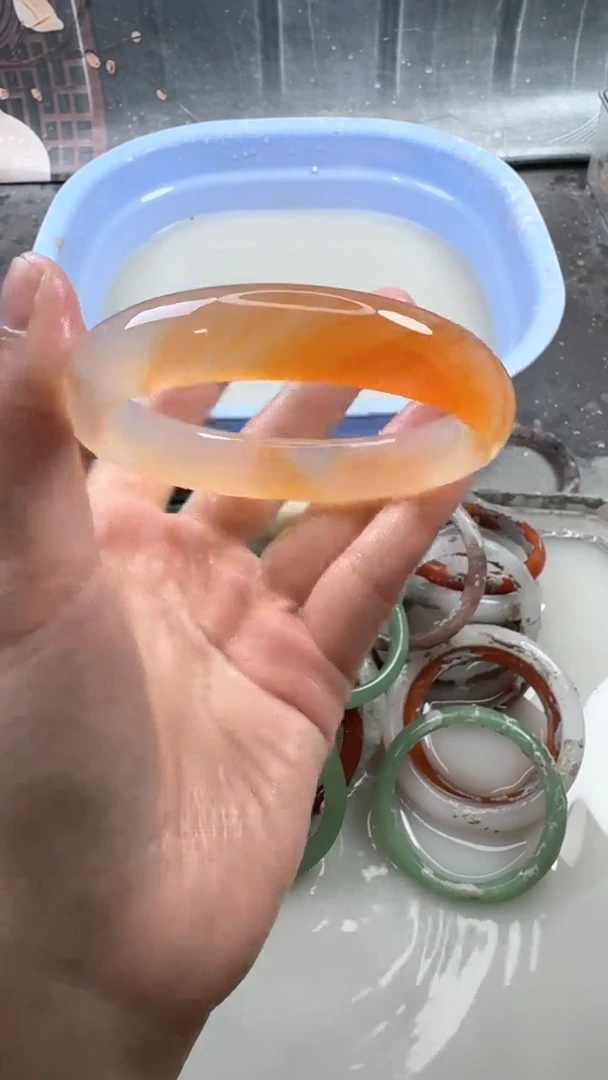 【闪购商品】玛瑙/玉髓手镯未镶嵌114 6768