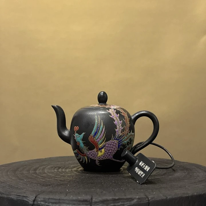 【古月壶来】HM1306大红袍还原烧“凤凰于飞”110cc