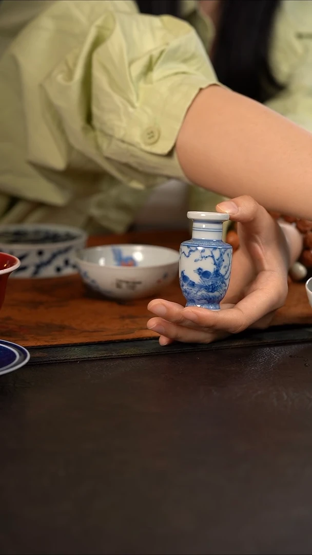 杯聚澜堂喜上眉梢香插盖置