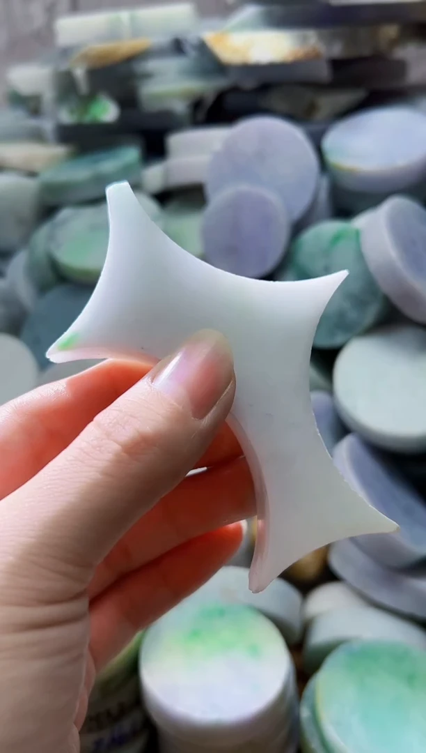 裸石翡翠天然翡翠A货石 南 643