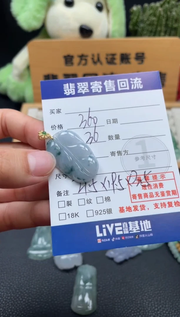 颈饰未镶嵌翡翠10150313