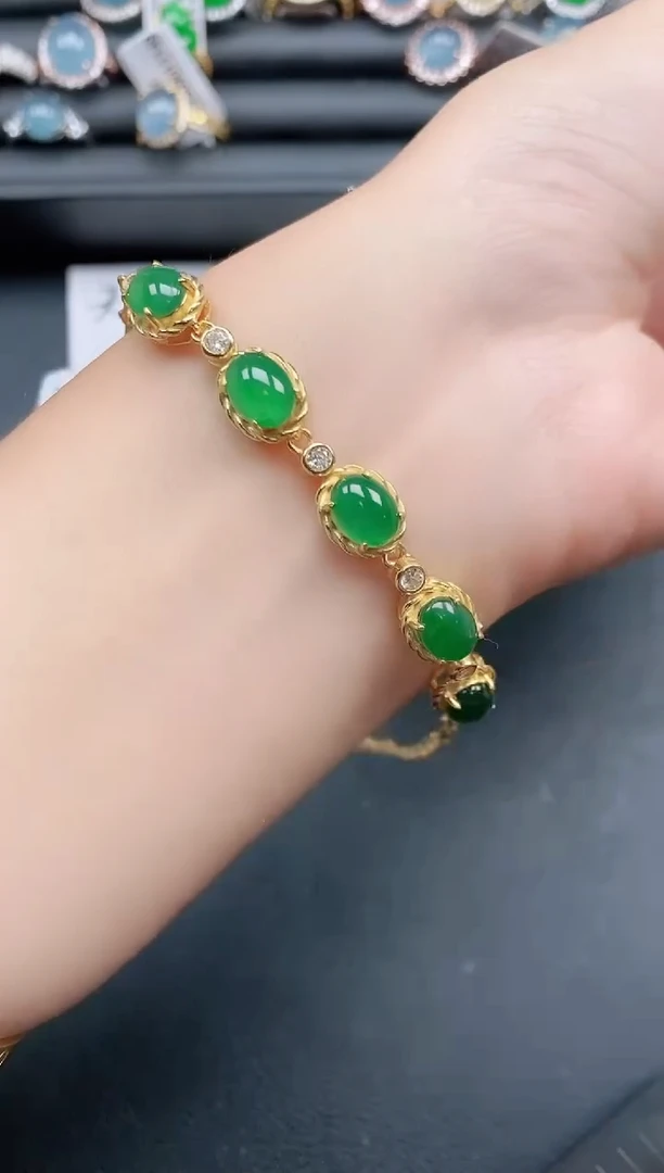 银S925镶嵌戒指翡翠111111