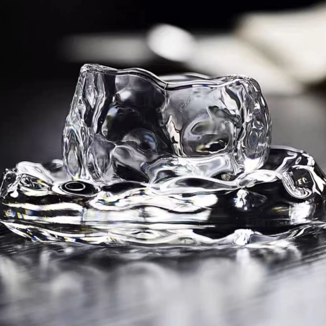 德化白琉璃一杯一垫 A154