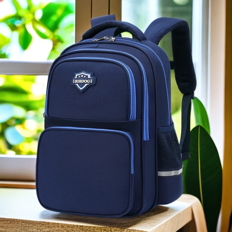 巴布豆小学生儿童书包一三到六年级男女孩大容量减负护脊双肩背包