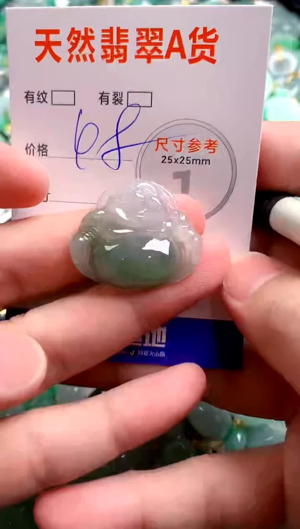 翡翠未镶嵌颈饰13003975