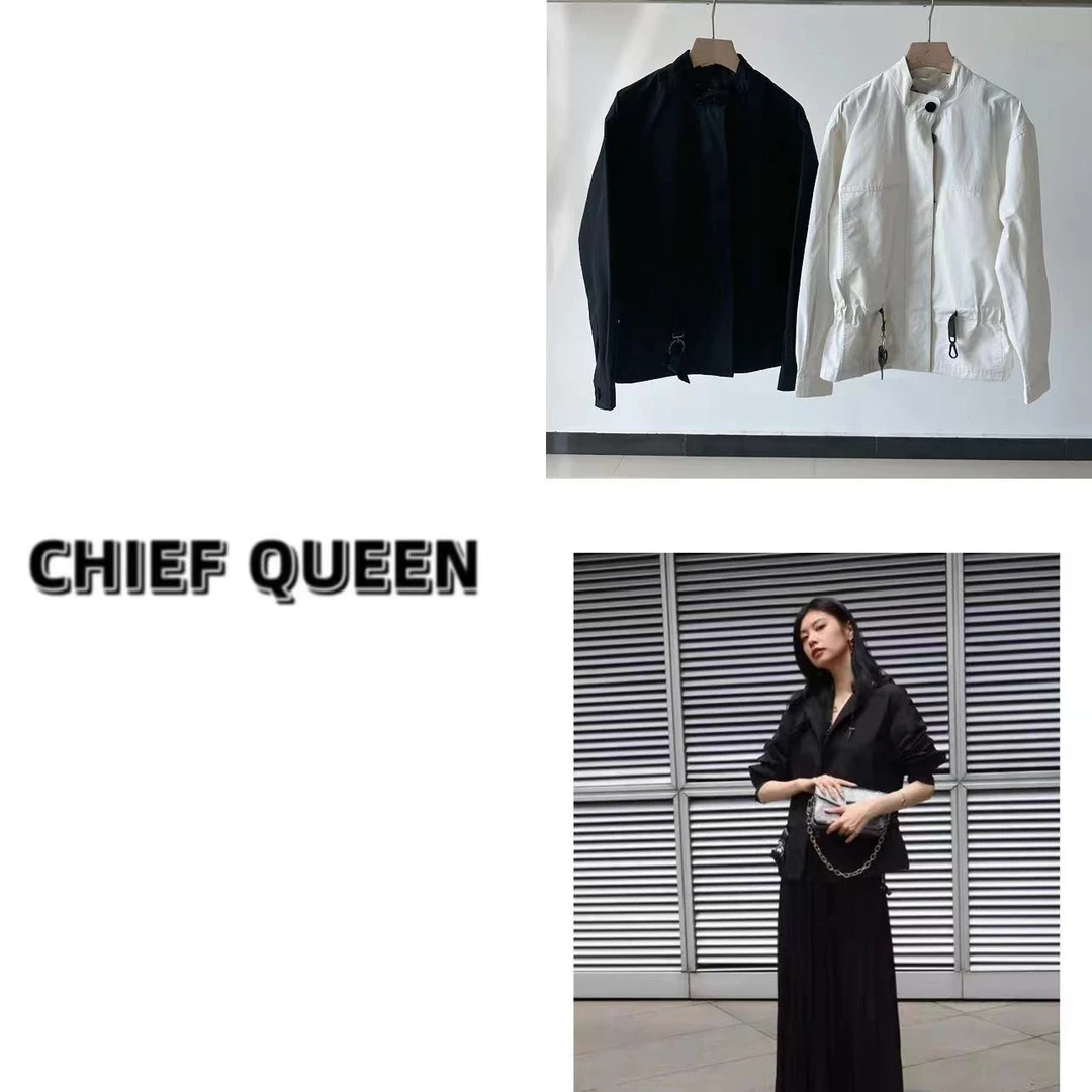 （可拆帽子风衣）简约短款外套风衣0976