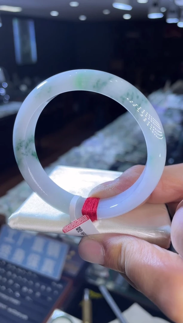 未镶嵌手镯翡翠正圈54-55