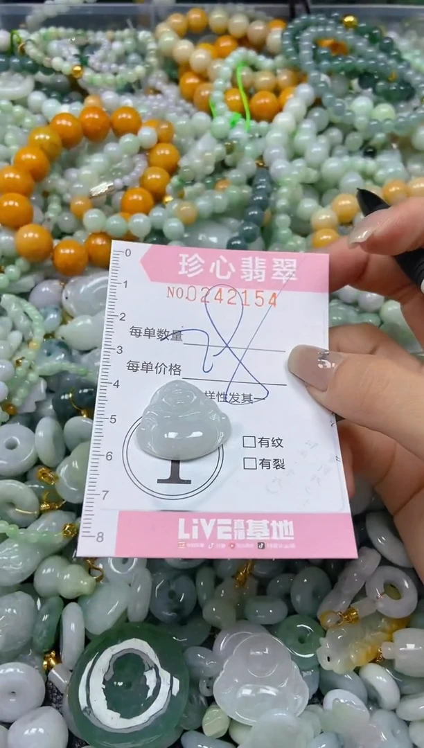 翡翠未镶嵌颈饰闪购0242154