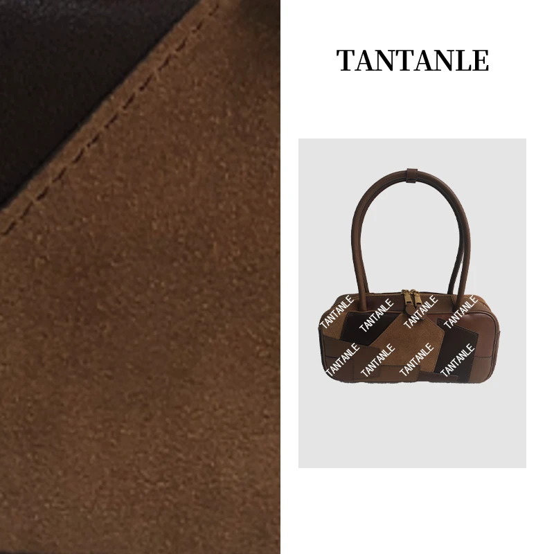 高定时尚真皮手提便携休闲百搭女包