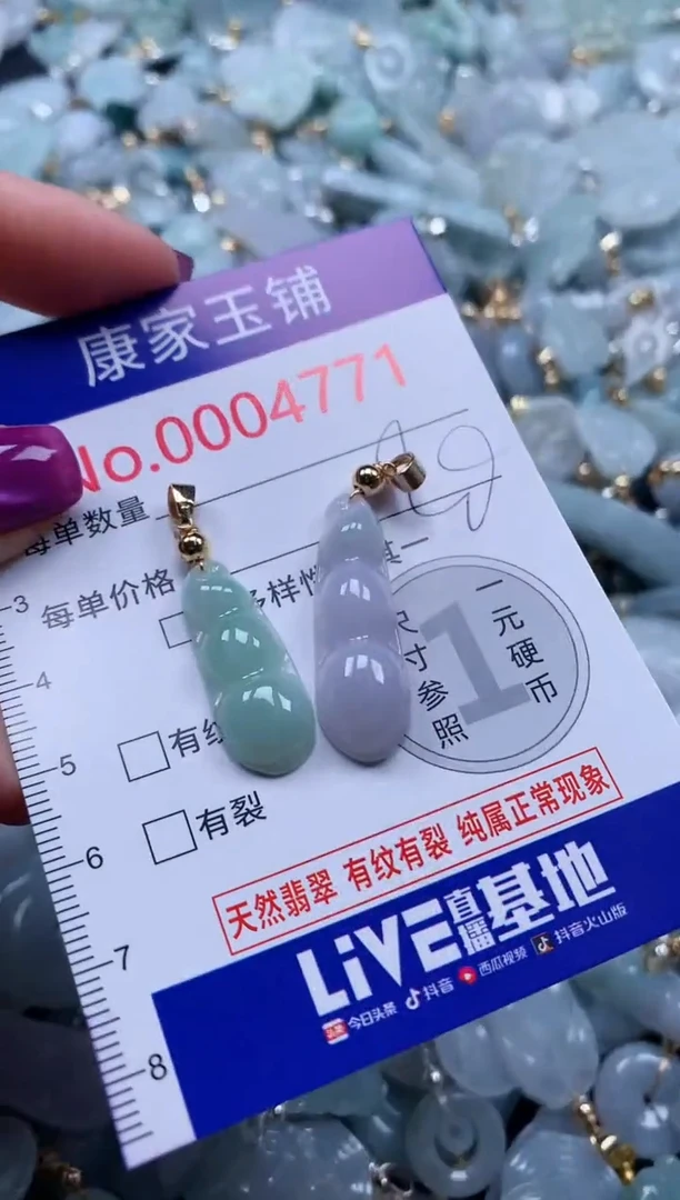 颈饰未镶嵌翡翠4771