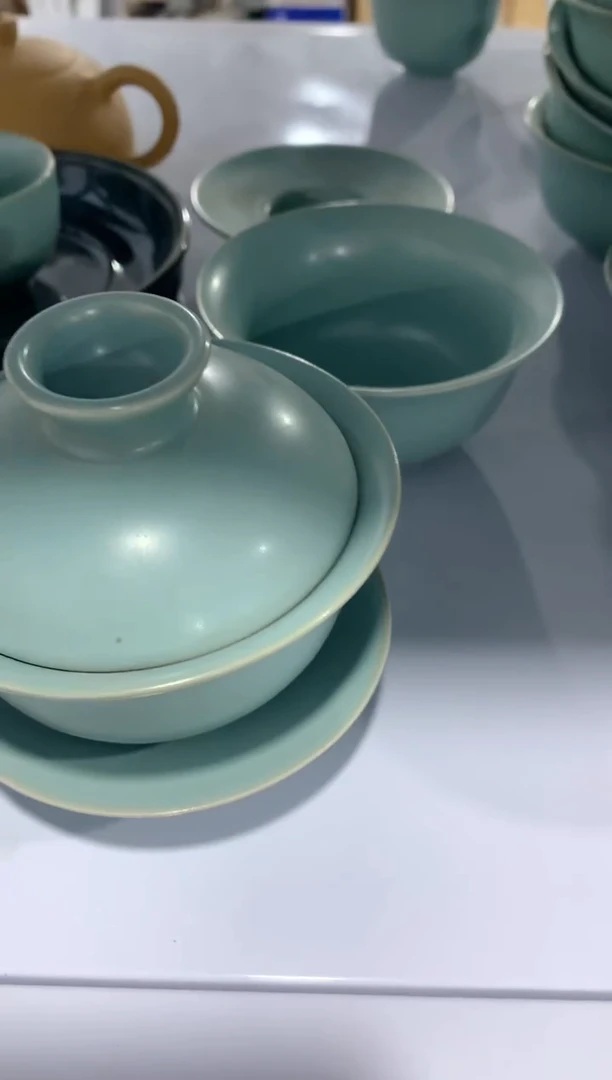 【闪购商品】茶壶茶杯茶碗三才盖碗（轻轻微瑕）