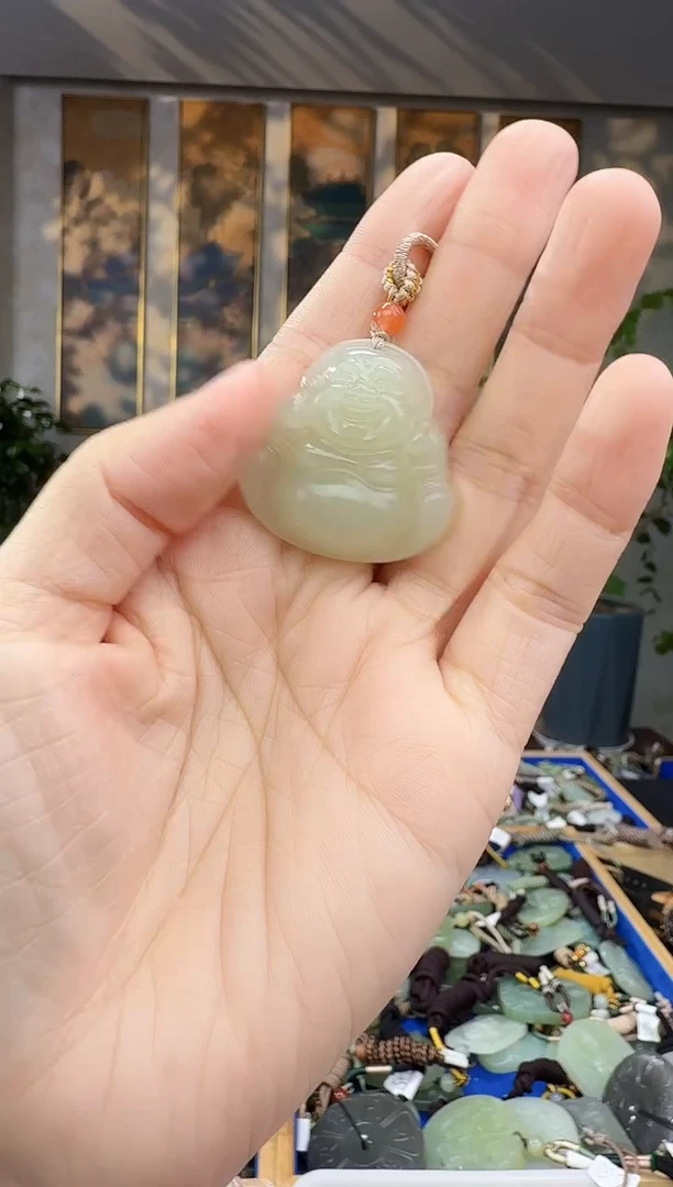 未镶嵌和田玉挂件拍一发一