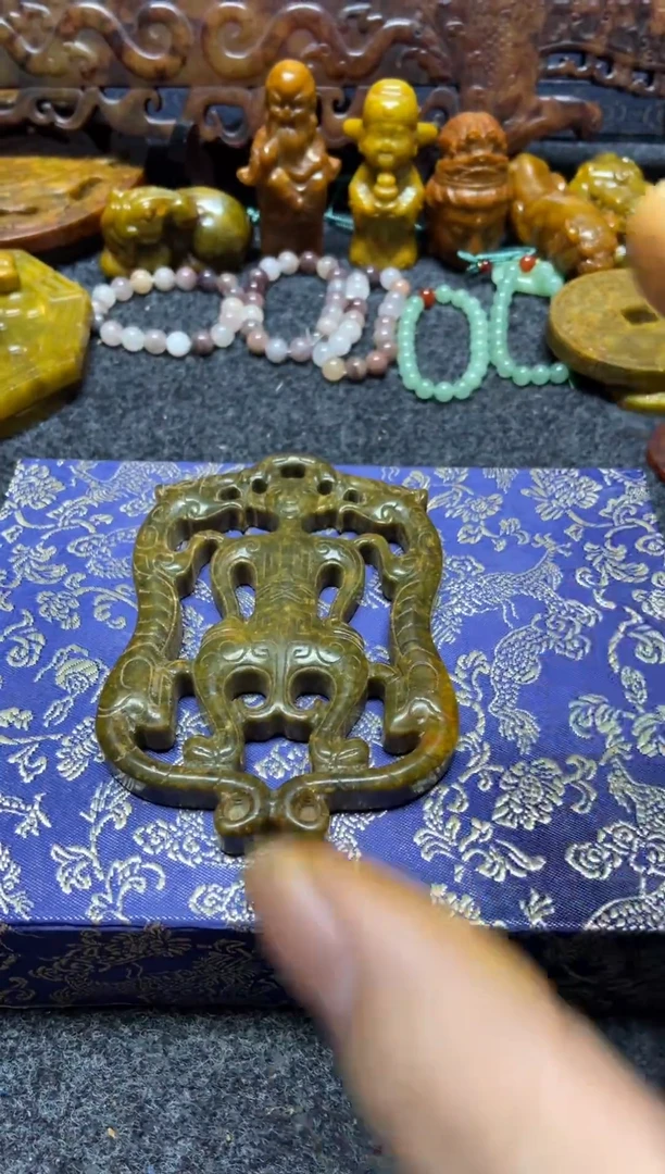 未镶嵌岫玉吊坠(不含链)直播间专用链接