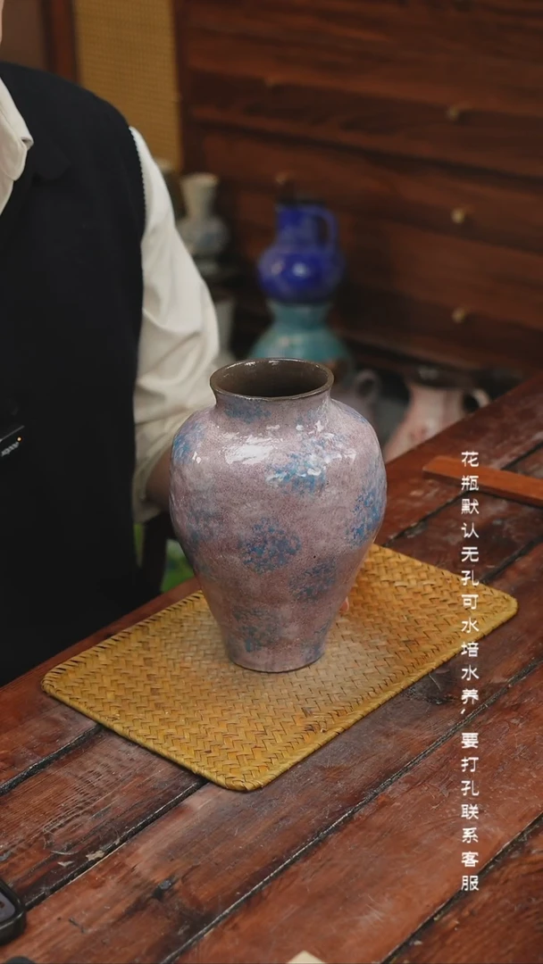 景德镇手作艺术感手作花瓶