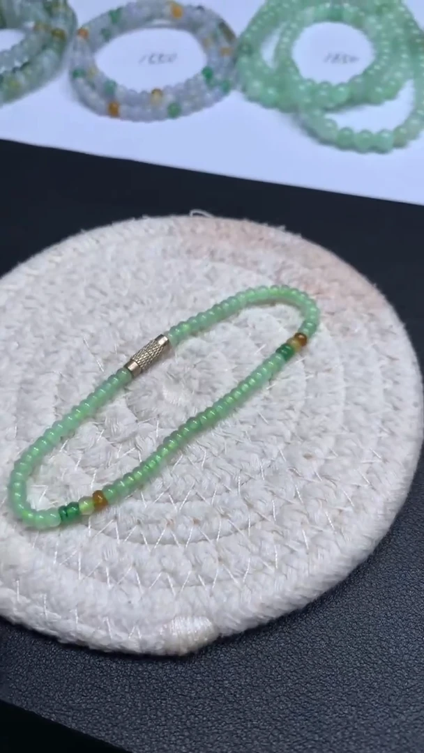 未镶嵌手链翡翠天然缅甸A货翡翠A52