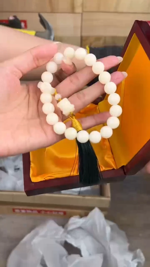 大唐红文玩阁白玉菩提链接@@SP013
