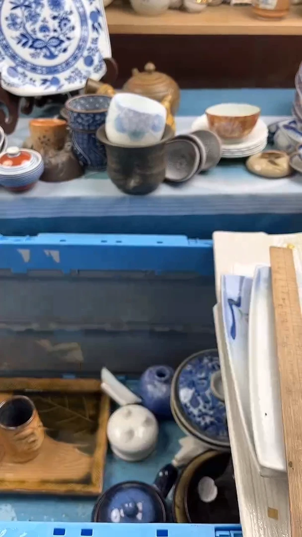 瓷片英歌瓷器满19.9包邮