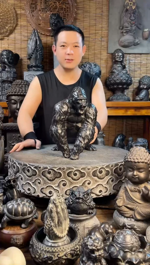 石材30经典金刚天然青石雕刻