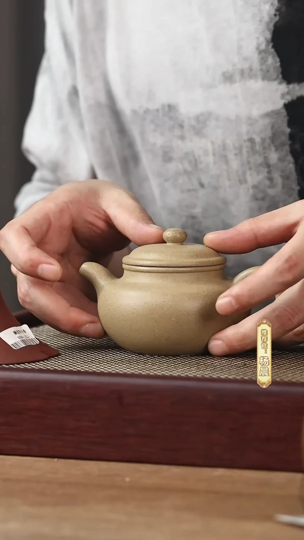 茶壶紫砂N-FJH16568范建华仿古青段