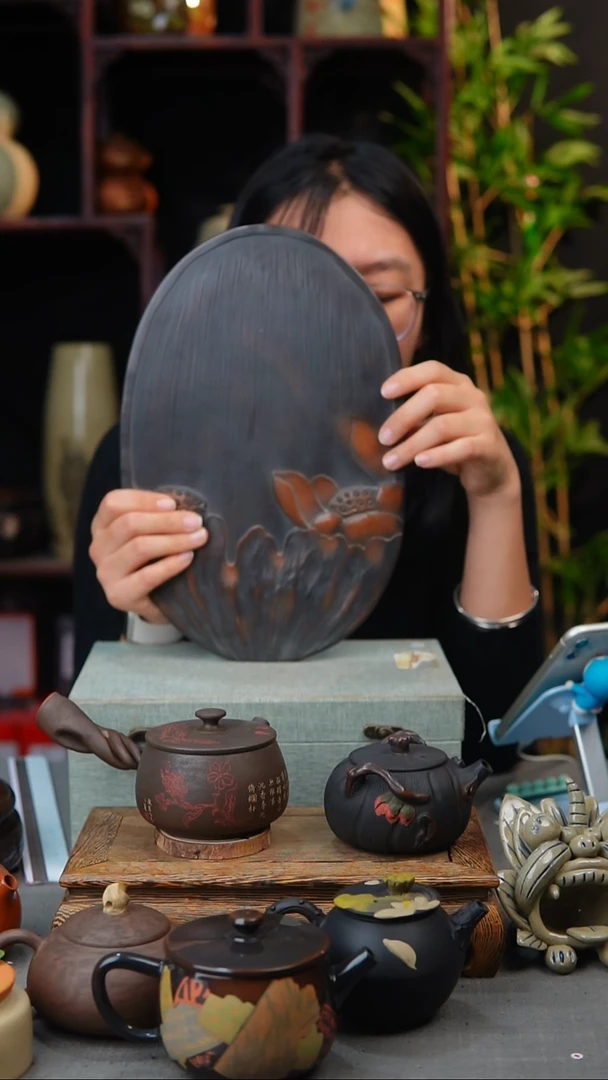 壶黄倩建水紫陶完品238