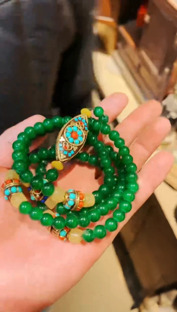 【闪购商品】翡翠颈饰未镶嵌七七专属精品链接38