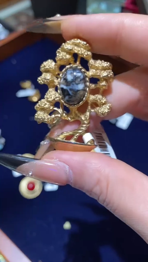 琉璃铜合金 楚楚珠宝中古甄选不退换