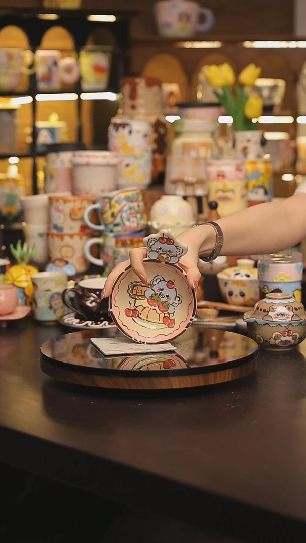 景德镇釉下彩绘设计师款式陶瓷