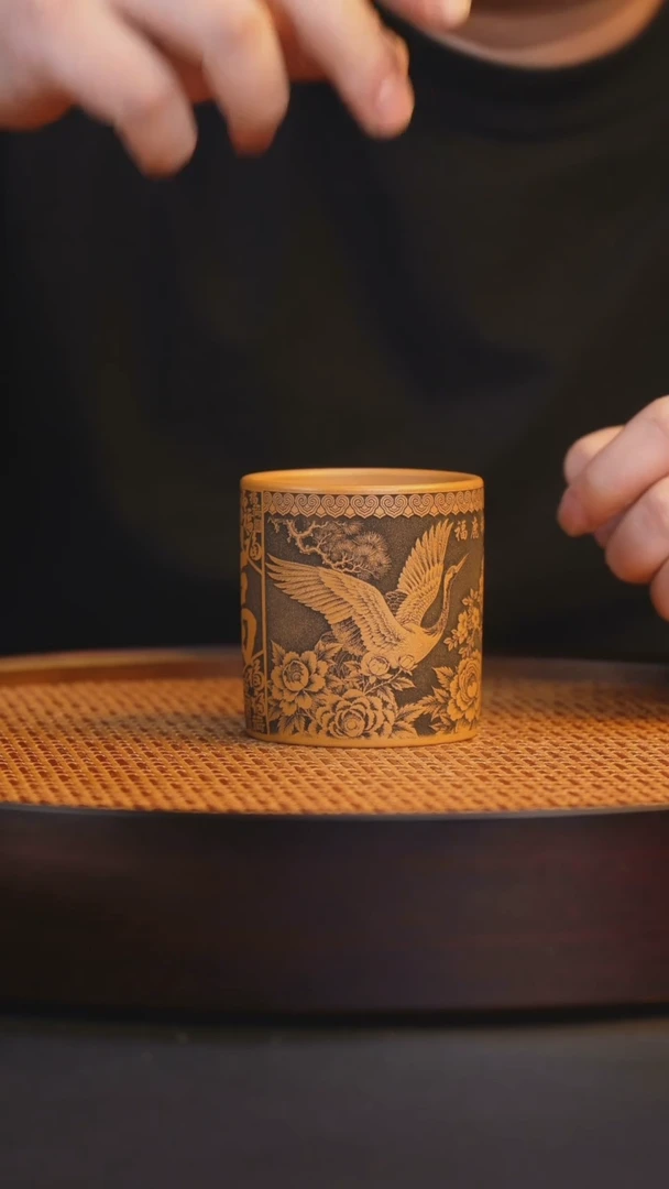宜兴全手工紫砂杯