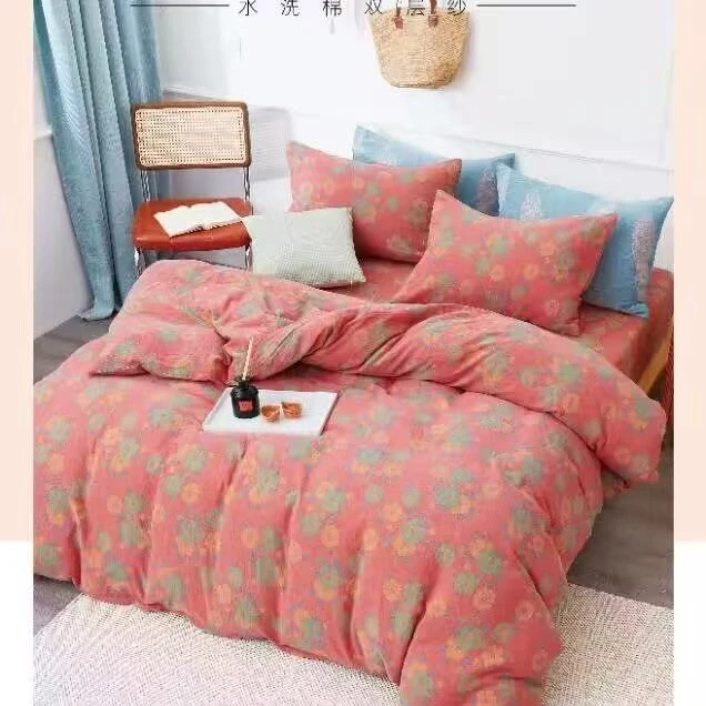 纯棉双层纱，定制各种异性尺寸布头。