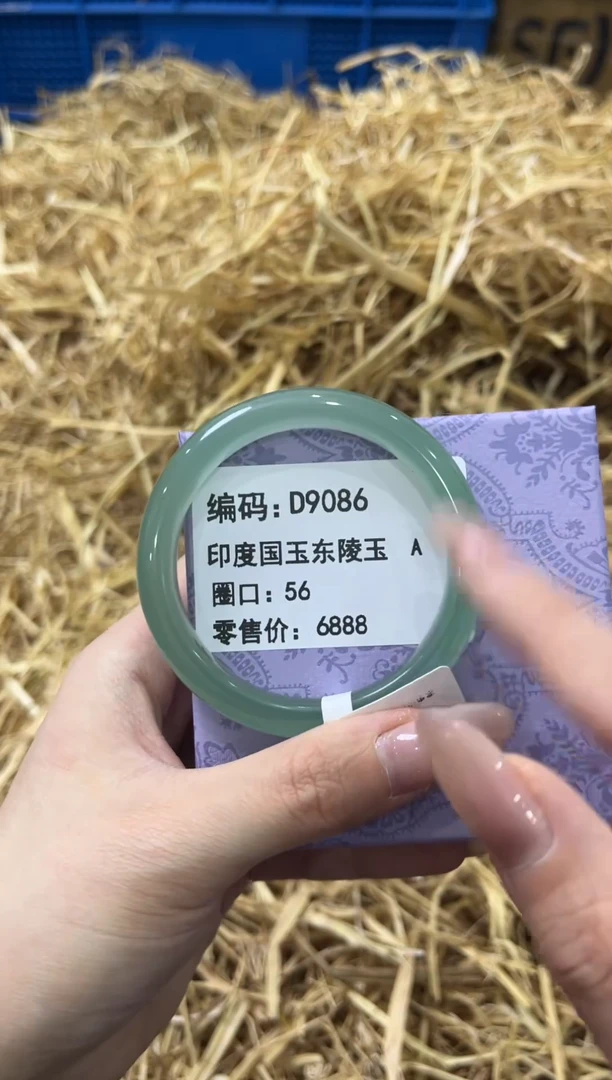 未镶嵌手镯石英质玉D9086