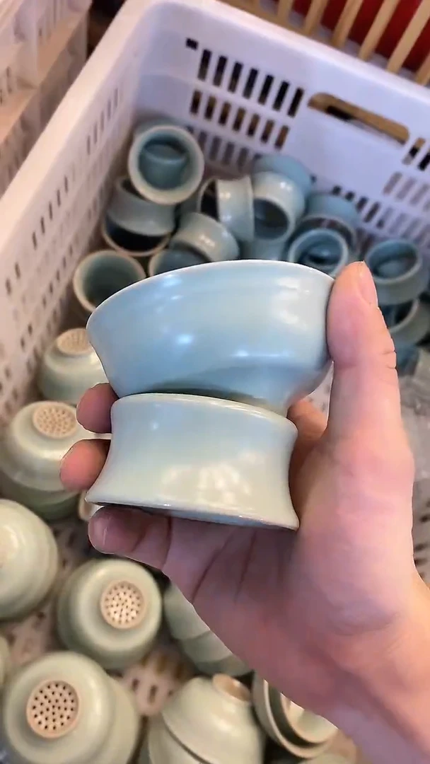 瓷片陶瓷茶器孤品16