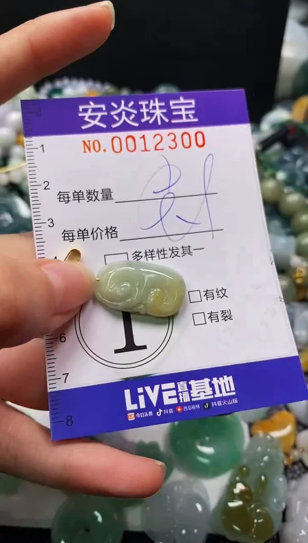 颈饰未镶嵌翡翠闪购0012300