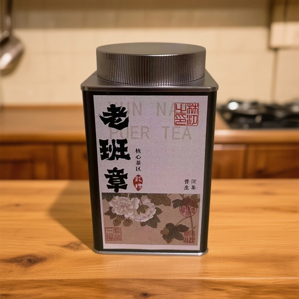 【林汐茶语•老班章龙珠】2025年老班章普洱茶普洱生茶龙珠80g/罐