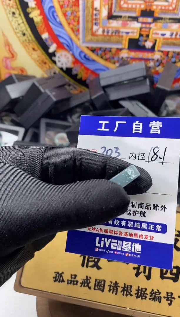 未镶嵌戒圈翡翠203
