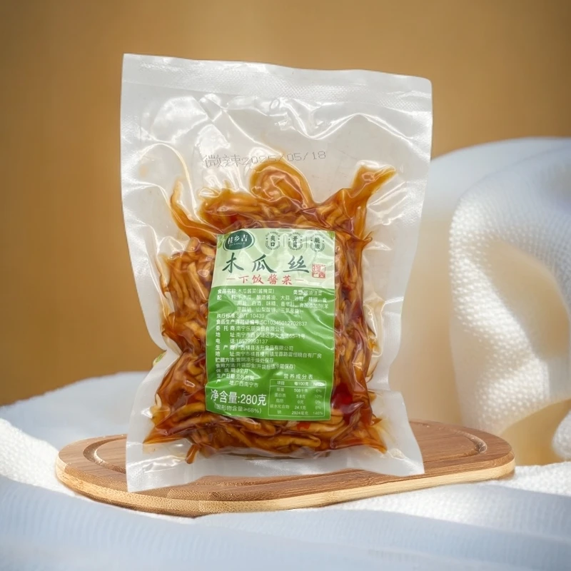 广西横县香辣木瓜丝280g酱菜凉拌即食下饭咸菜螺蛳粉搭配