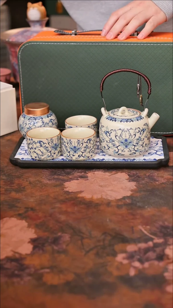 【闪购商品】陶瓷茶具（无礼盒无茶盘）@@A7