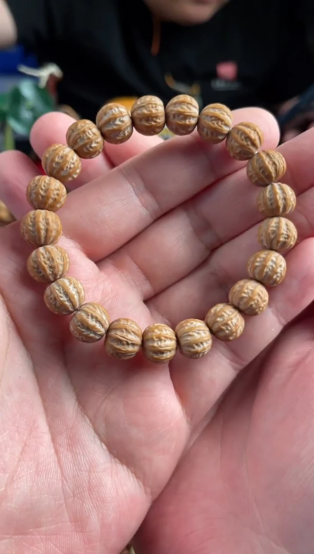 【闪购商品】猴头核桃吊坠王胖子文玩工作室京八棱1.2+