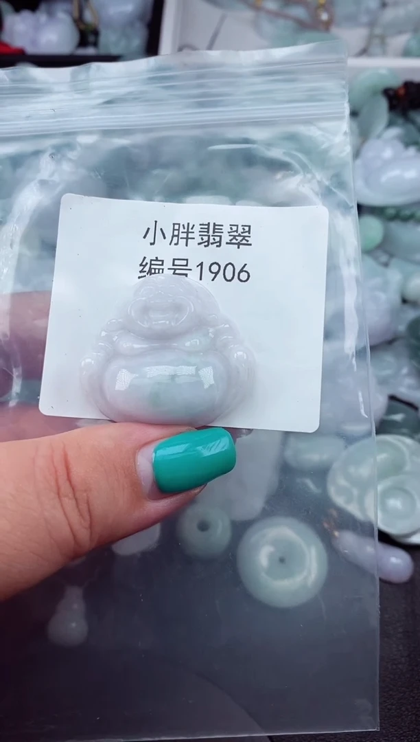 颈饰未镶嵌翡翠缅甸天然A货翡翠1906