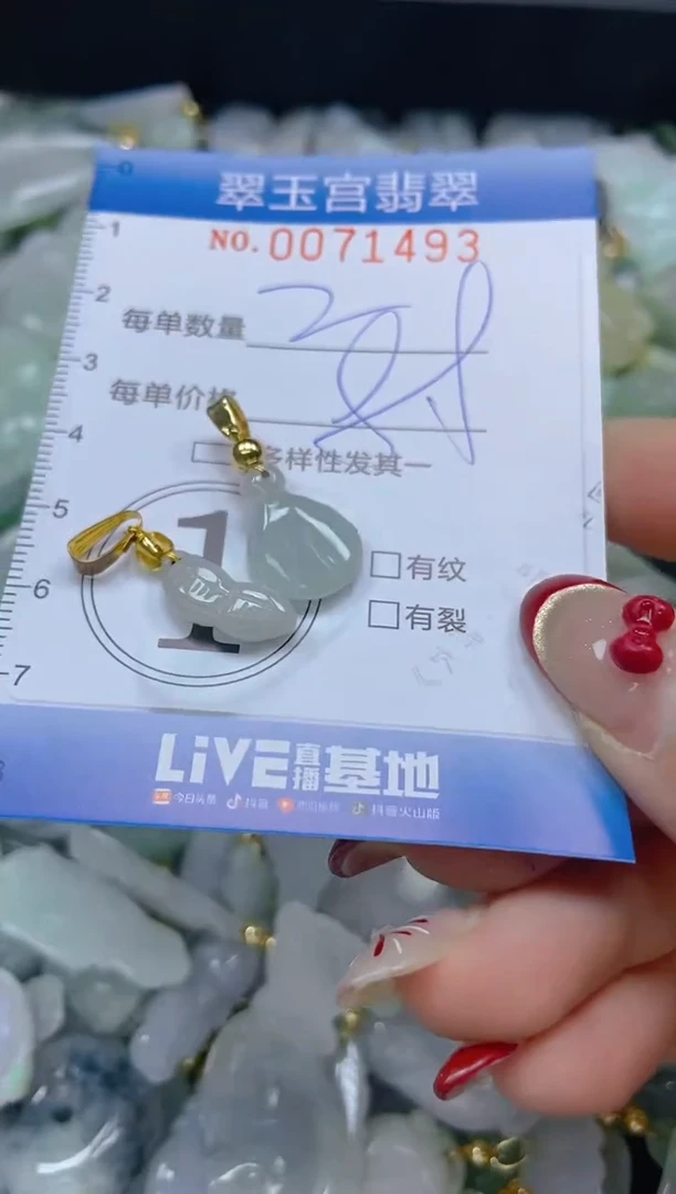 【闪购商品】翡翠颈饰未镶嵌闪购0071493