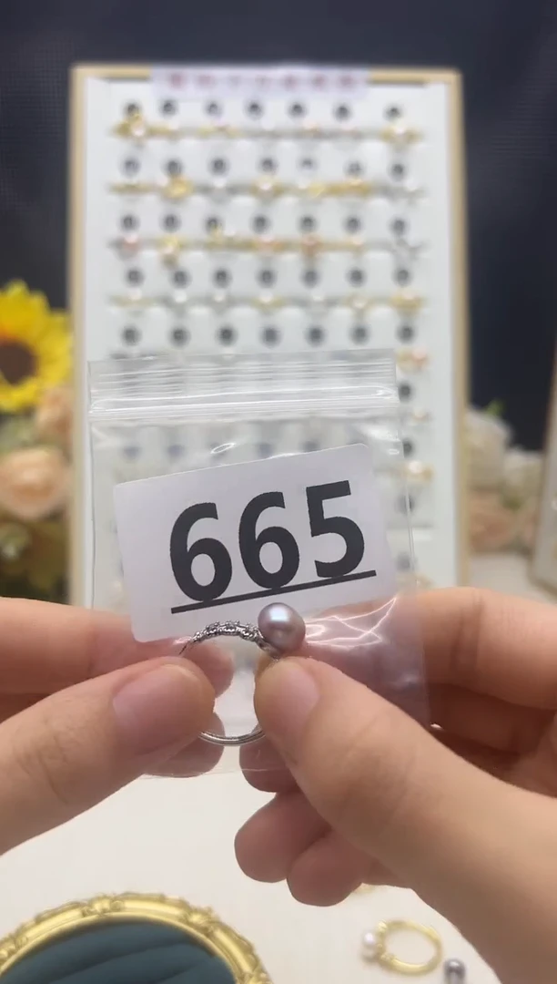 合金淡水珍珠珠宝奇石冷*665