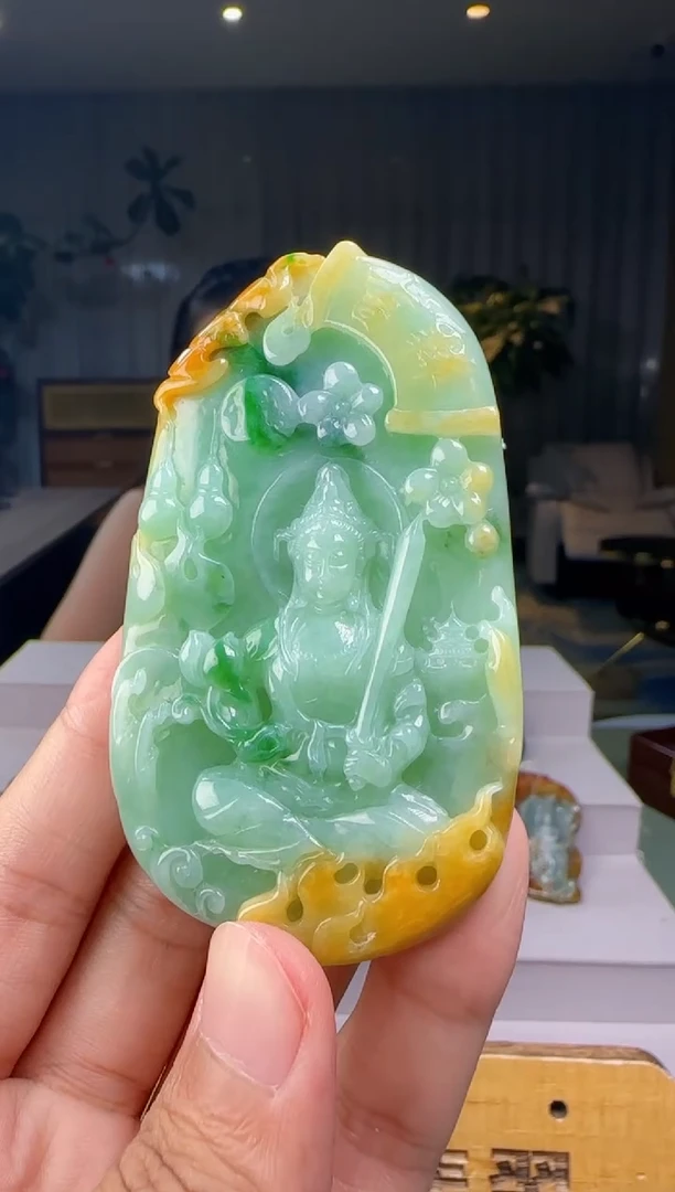 吊坠(不含链)未镶嵌翡翠AR@@960Q7J04900