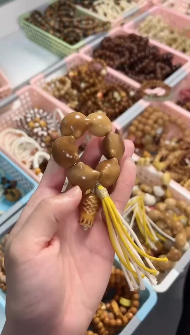 【闪购商品】菩提根/象牙果手串象牙够风化猫头鱼饼手捻