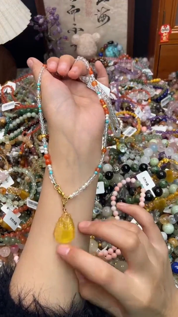 颈饰未镶嵌水晶476