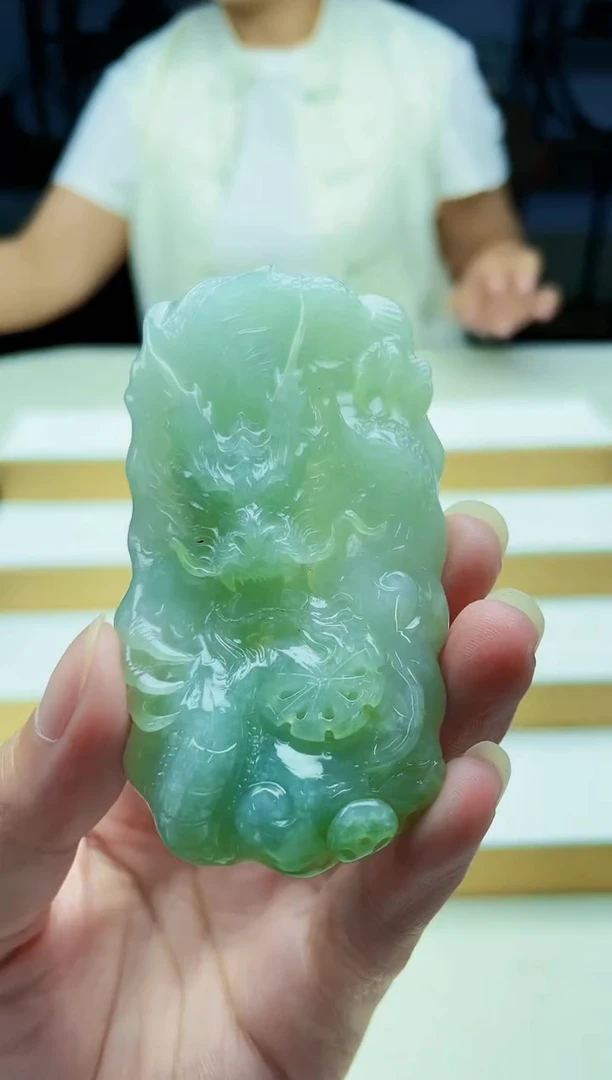 未镶嵌定制翡翠毛货09140213